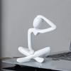 Abstract Figures Thinkers Plastic Handicrafts Cute Little Ornaments Room Decorations Artistic Living Room Ornaments
