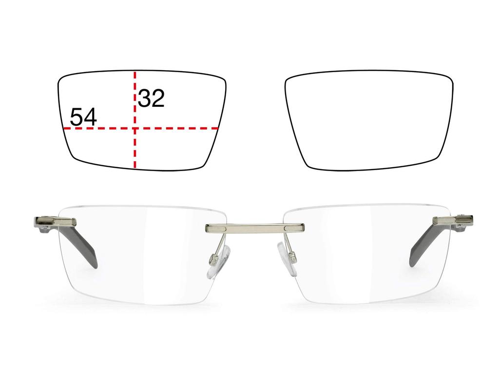 RUDY PROJECT SPYLLO Rimless SUF Sports Utility Frame for and Road Shape ML31RN93A Golf, Cycling, Bikes, Red/Black, A,