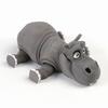 3D Printed Simulation Hippopotamus Figurine Movable Joints Hippo Statue River Horse Sculpture Educational Toy Animal Model Decoration Ornament