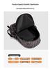 2025 Leopard Print College-Style Backpack: Casual, Large Capacity for Students and Commuters