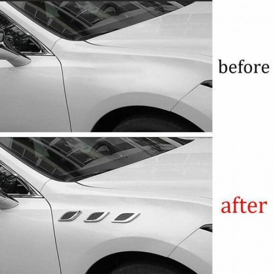 For Lexus ES250 300h 350 2019-22 ABS Chrome Front Side Door Fender Cover Trim 6X