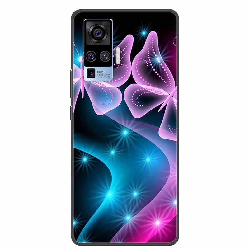 Für Vivo X50 Pro Hülle Cartoon TPU Weiches Silikon Handyhüllen für Vivo X50 Pro Plus Pro+ Abdeckung für Vivo X50 5G V2001A Süße Coque