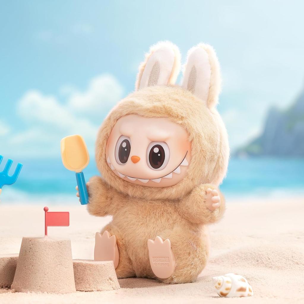 High Quality Cute Labubu The Monsters Box Toys Cardiac Macarone Kawai Guess Bag Figure Model Bag Gift