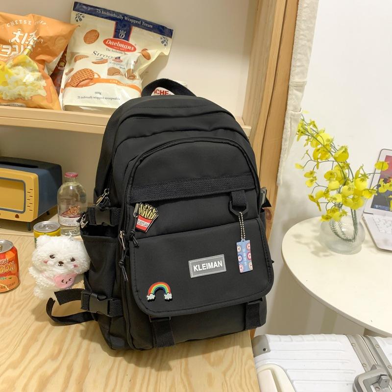 Schoolbag Korean version backpack schoolbag female middle school student junior high school student primary school student 3rd to 6th grade trendy