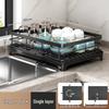 Cross-border Kitchen Sink Storage & Drainer Rack for Bowls, Dishes, and Utensils