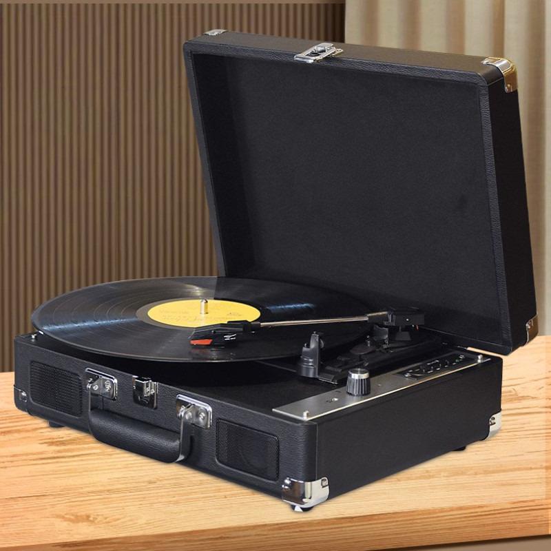 Living Room Decoration Phonograph Household European Style Music Player Retro Vinyl Record Player Bluetooth Speaker