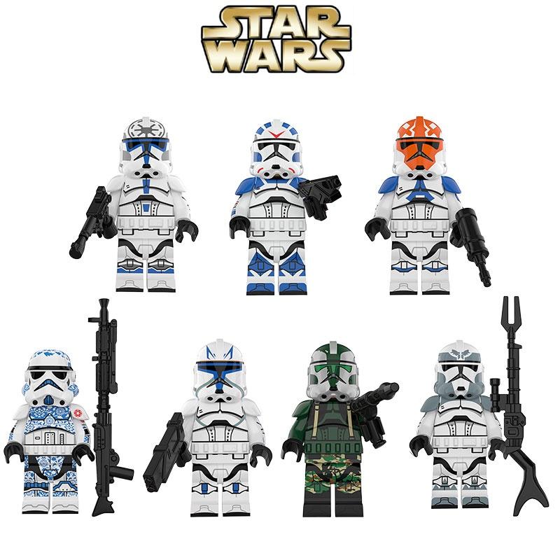 Jucărie Blocuri de Construcție Star Wars Pentru Copii Material Plastic Înălțime 4,5 cm