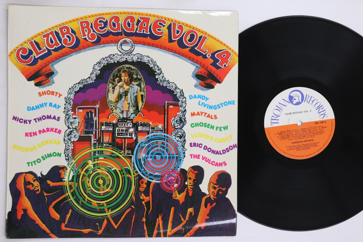 

LP Record VARIOUS - Club Reggae Vol. 4 TBL188 TROJAN RECORDS 1972 UK Reggae, Ska & Dub Used