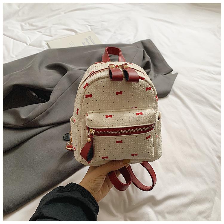 

ins Korean version niche mini backpack 2025 summer backpack women s Korean version trendy fashion student schoolbag small bag