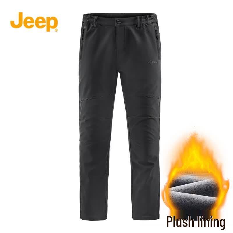 JEEP Men s Quick-Dry Outdoor Straight-Leg Pants M