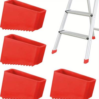 4 buc huse pentru scări trepte, huse versatile pentru picioare de scări, tampoane antiderapante pentru scări, tampoane de cauciuc pentru picioare, manșon izolator pentru picioare