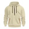 Herren Fleece Kapuzenpullover lässiges langärmeliges Sweatshirt
