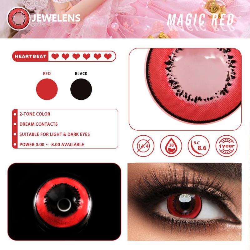 Colored Contact Lenses JeweLens 2pcs Harujuku Series