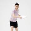 Li-Ning Classic Solid Color Simple Versatile Polo Shirt Soft Comfortable Breathable Women tops APLW658-3