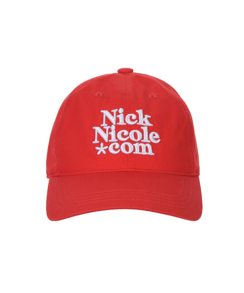 Nigaennikol Nn Dotcom Signature Ball Cap_Red