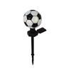 Solar Powered Football Shaped Lawn Stake Light LED Outdoor Garden Landscape Decorative Lighting for Yard Pathway Patio