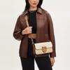 Coach Morgan 27 Color Block Signature Coated Canvas And Calfskin Tote Shoulder Bag Large Women Handbags Light-Khaki CR332-IMWQ4