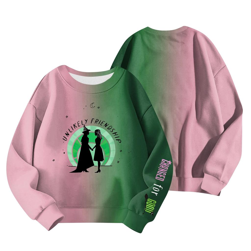 Children's Hoodie Boys And Girls Fashion Printed Long-sleeved Hoodie 3-14 Years