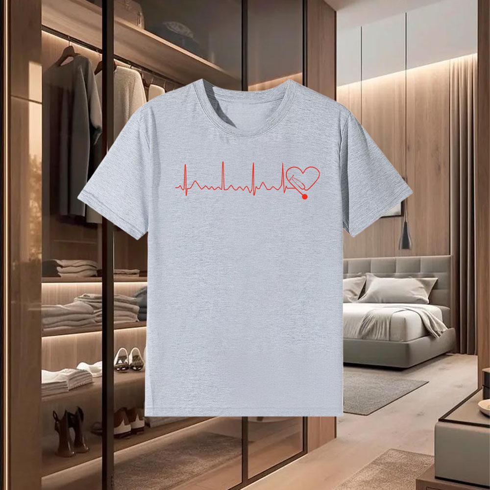 Men's T-Shirts for Summer Made of 100% Cotton With a Casual and Simple Style Fashionable Versatile Handle Various Occasions