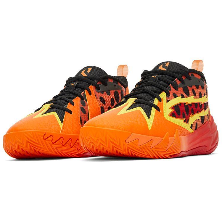 Cheetos X Puma Scoot Zeros Flamin Hot Unisex Sneakers Orange For-All-Time-Red Rickie-Orange 309840-02