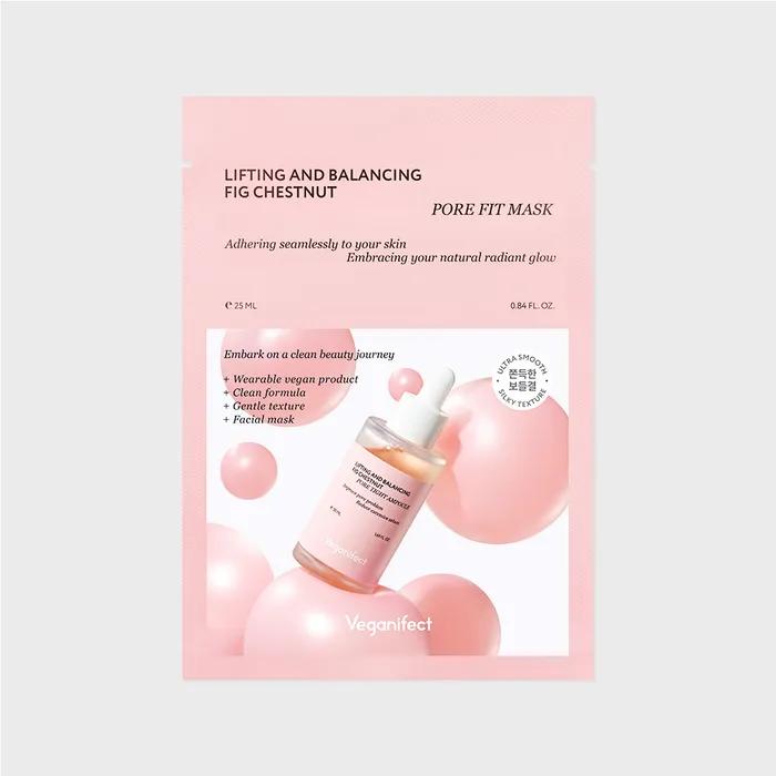 Vegan Effect Moohwabam Collagen Pore Fit Mask 1 Sheet