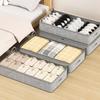 Under Bed Quilt Storage Bag Large Capacity Clothes Dustproof Storage Box Wardrobe Organizer Save Space Underbed Quilt Organizer