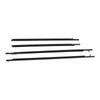 4PCS Car Window Moulding Trim Noise Reduction 68160 AE010 Replacement for Sienna 2003 To 2010