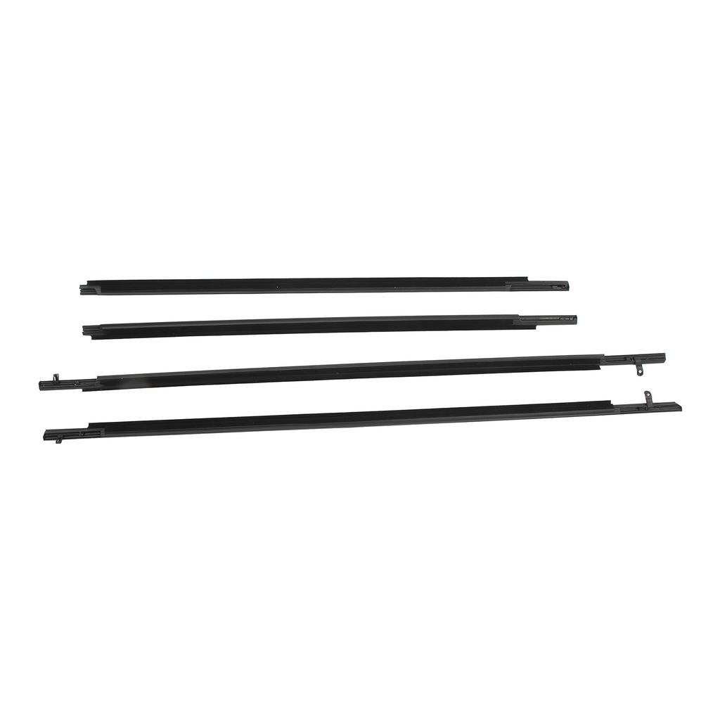 4PCS Car Window Moulding Trim Noise Reduction 68160 AE010 Replacement for Sienna 2003 To 2010