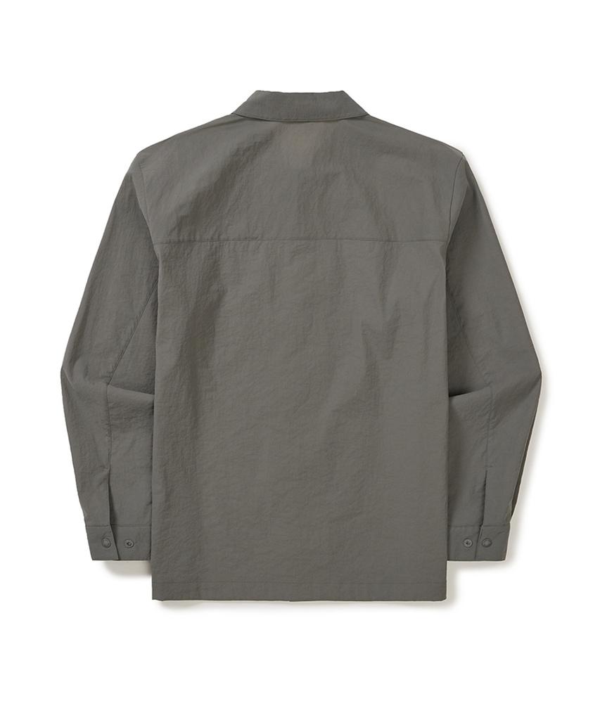 SNOWPEAK APPAREL Minute Long Sleeve Shirt (S25Mmfsh72) Dark Gray