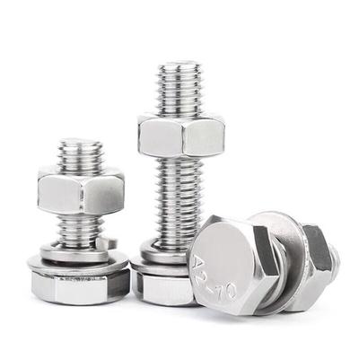 Minggu Stainless Steel Hex Bolt Set