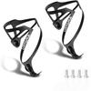 Carbon Fiber Water Bottle Holder, Lightweight Pneumatic Cup Holder for Road & Mountain Bikes,  Cycling Accessory