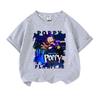 T-shirt a maniche corte multicolore per bambine Lily Lovebraids
