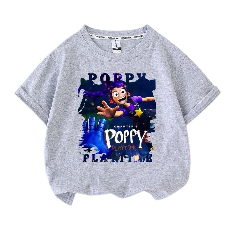 T-shirt a maniche corte multicolore per bambine Lily Lovebraids