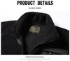 Men's Winter Velvet Fleece Jacket - Long Sleeve, Stand Collar, Thickened Casual Hoodie