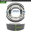 MAXIMASELECT Honda Fusion MF02 Rear Brake Shoe Maintenance Parts