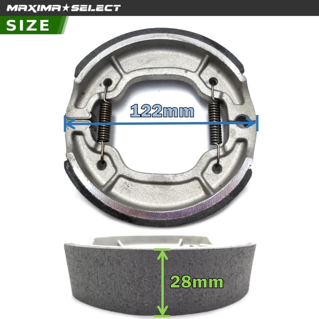MAXIMASELECT Honda Fusion MF02 Rear Brake Shoe Maintenance Parts