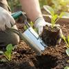 Handheld Seedling Transplanting Plastic Handle Cylinder Hole Punch Digger Efficient Horticultural Tool Vegetable Planter