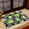 Zombie Invasion Carpet Suitable for Playrooms Balcony Game Room Dormitory Anti-slip Rug Office home decor Best for Christmas