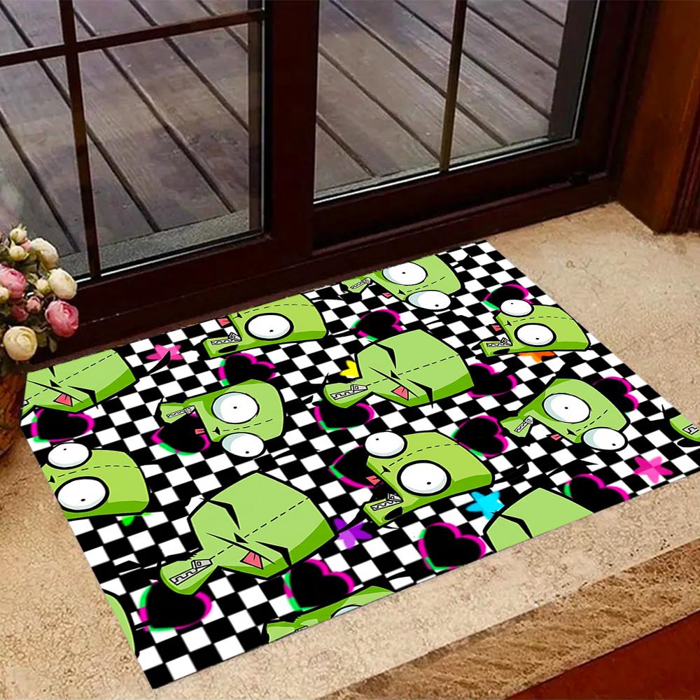 Zombie Invasion Carpet Suitable for Playrooms Balcony Game Room Dormitory Anti-slip Rug Office home decor Best for Christmas