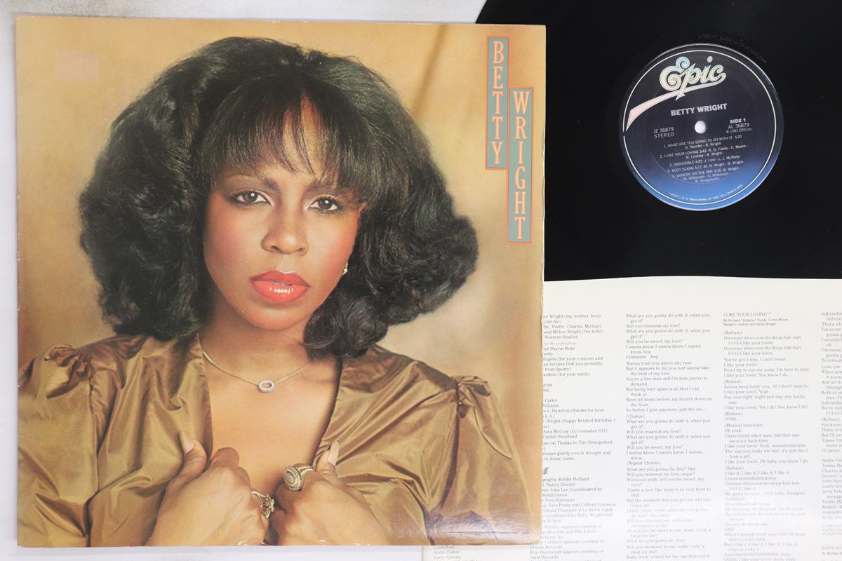 

LP Пластинка БЕТТИ РАЙТ - Betty Wright JE36879 EPIC 1981 США Соул/Фанк Б/У