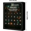 Calendario dell'Avvento di Halloween 3D 2026 Scatola Misteriosa Sorpresa 31 Notti di Paura Conto alla Rovescia di Halloween Con 31 Mini Figure Spettrali Per Decorazione Scrivania Casa