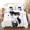 Fashion 3D Print Anime Blue Lock Comfortable Duvet Quilt Cover Pillowcase Bedding Set Children Bedroom Decoration Home Textile