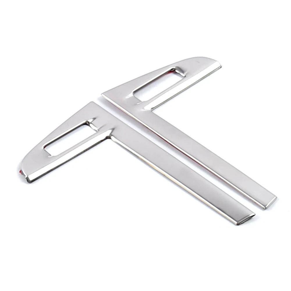 

Для Renault Koleos 2017-2020 Центральная консоль Кондиционер Выход переменного тока Вентиляционная рама Накладка из нержавеющей стали Для Samsung QM6