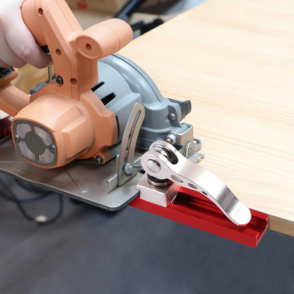 240/360mm Circular Saw Guide Rail, Precision Adjustable Cutting Machine Base Guide for Woodworking, Guide Cutting and Milling