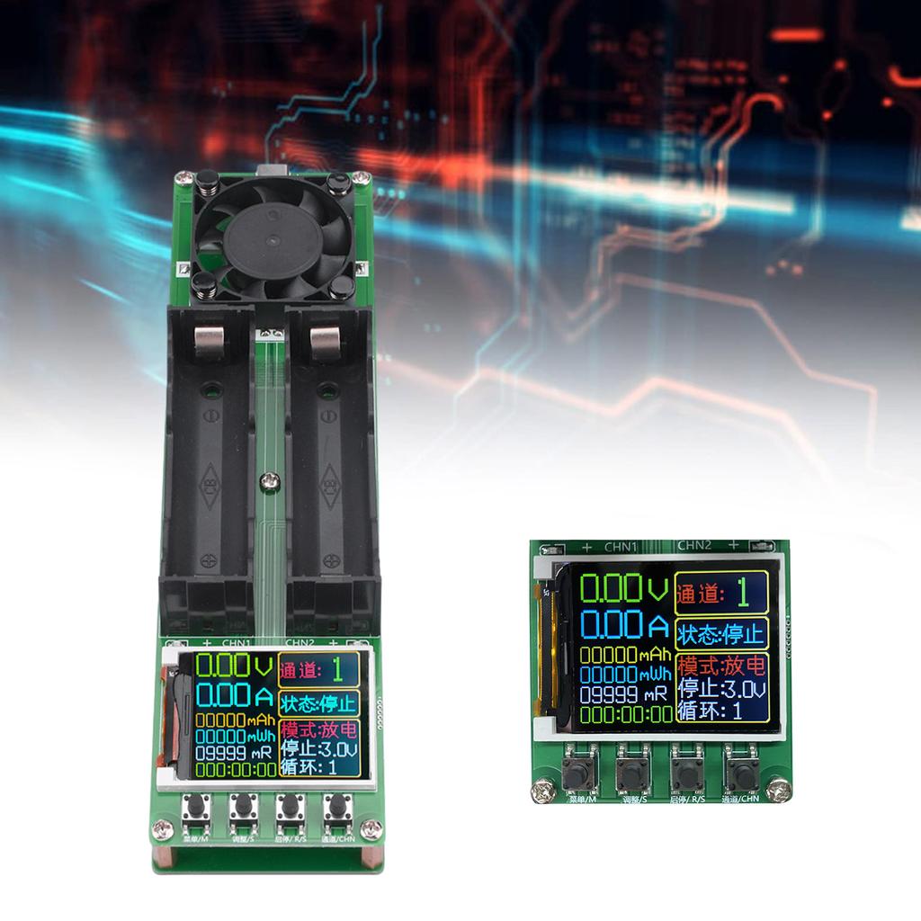 Accurate 18650 Battery Resistance Tester Battery Health Tester Battery Capacity Test Evaluate Battery Health with Ease