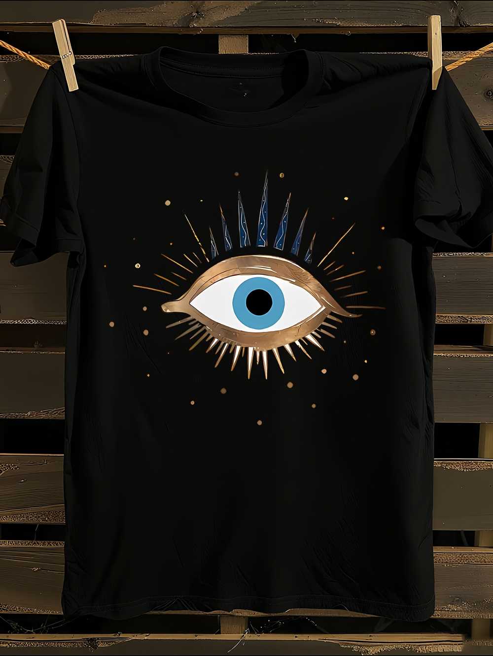 Evil Eye Graphic T-Shirt S