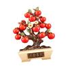 Persimmon Statue Feng Shui Figurine Sculpture Ornament Centerpiece Resin Blessing Decor Handmade