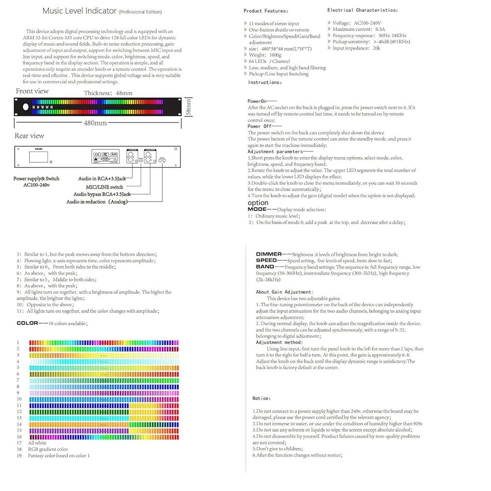 Full LED Lamp Beads Power Supply AC V High Frequency Band