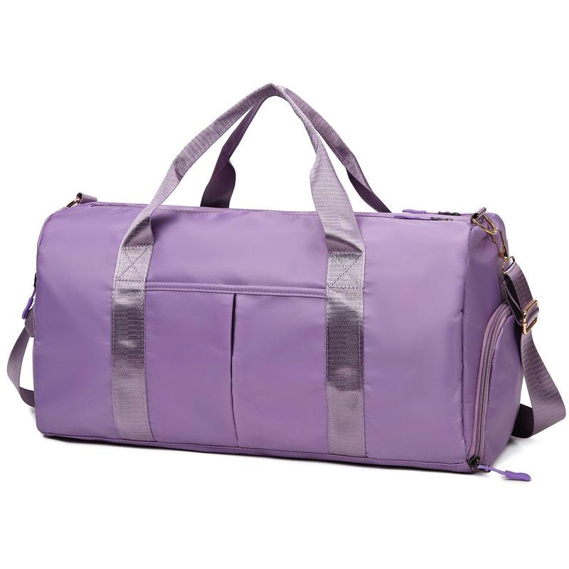 Large-Capacity Travel Bag with Shoe Compartment - Dry/Wet Separation, Shoulder & Cross-Body Luggage Bag