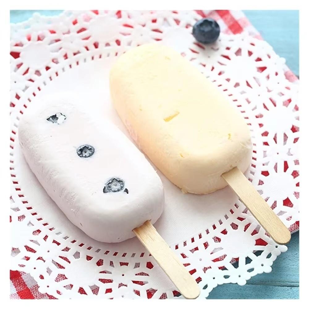 4 Cell Popsicle Mold Oval Cake Pop Mold Maker DIY Ice Cream Mold Summer